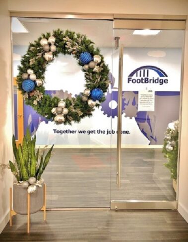 Holiday plants and decorations and seasonal themes add sparkle and excitement to the environment.