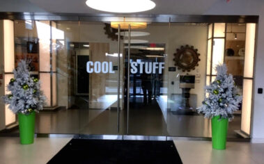 Holiday plants and decorations and seasonal themes add sparkle and excitement to the environment.