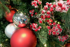 Holiday decorations and seasonal themes add sparkle and excitement to the environment.