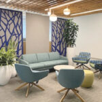 Interior landscaping grouping